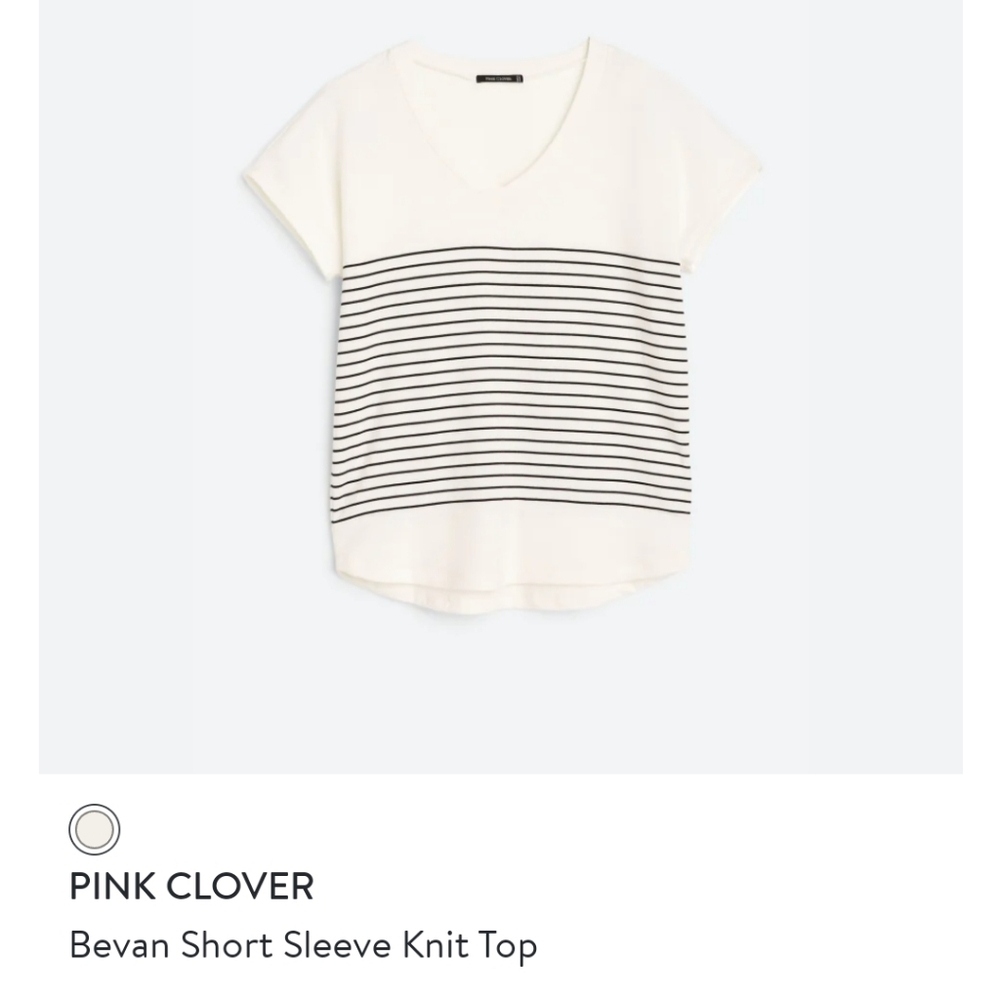 Short sleeve stripped shirt